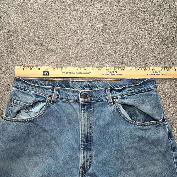 Vintage Levis 560 Jeans Mens 38x34 Medium Wash Loose Fit Tapered Leg USA - Picture 5 of 8